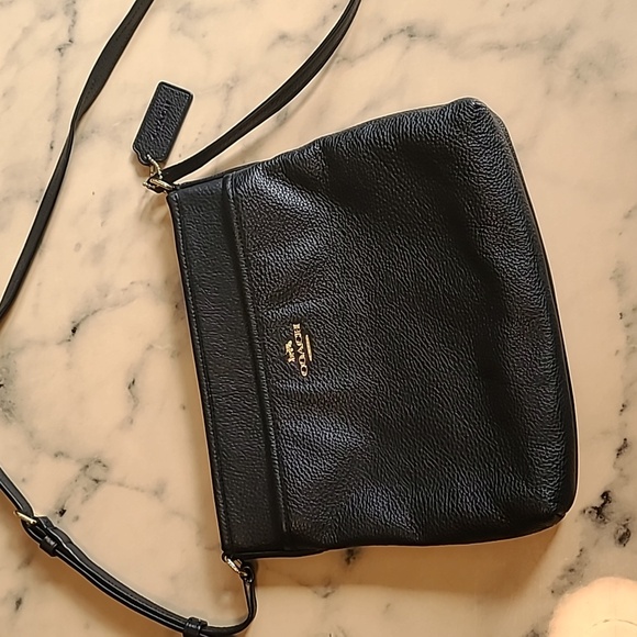 Coach Pebble Leather File Bag - Picture 1 of 9